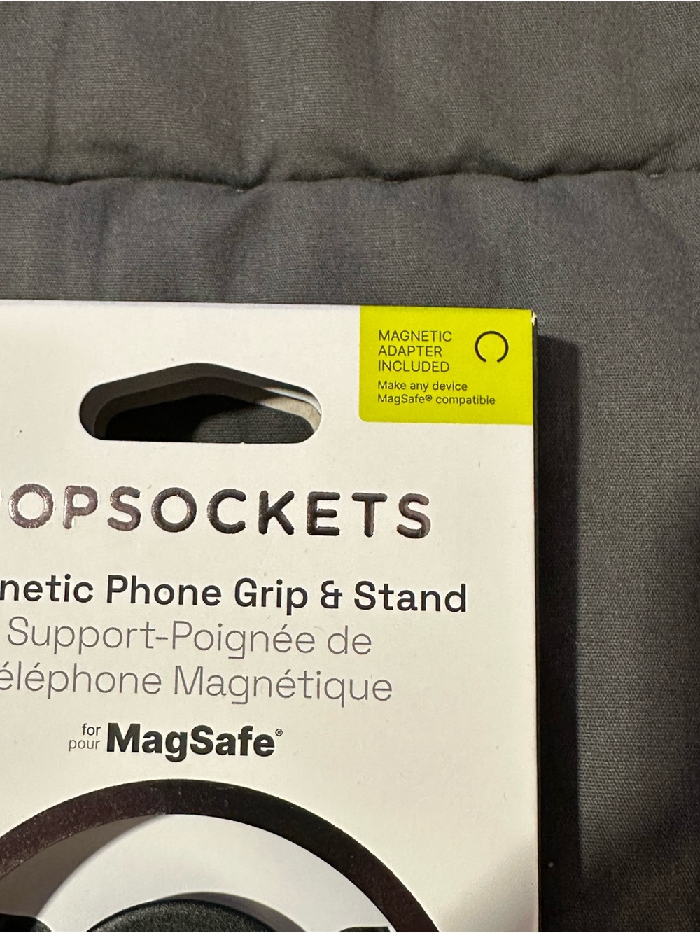 BRAND NEW PopSockets Magnetic Phone Grip & Stand for MagSafe (Black) - Picture 3 of 4